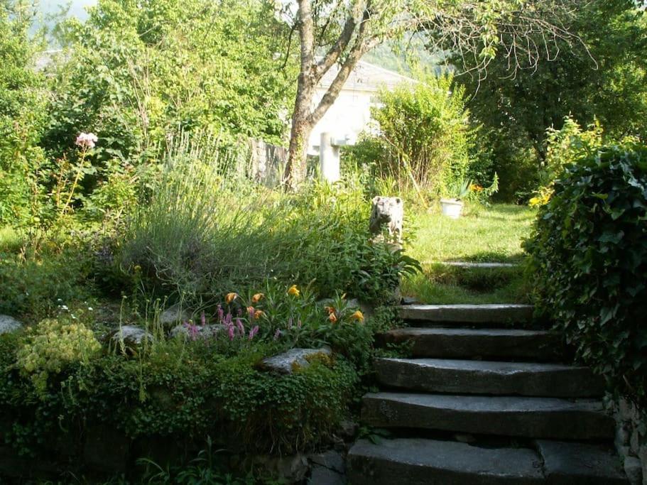 Magnifique Maison De Maitre Du 18E Avec Jardin Luz-Saint-Sauveur Buitenkant foto