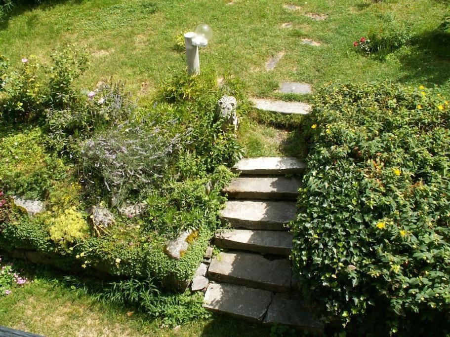 Magnifique Maison De Maitre Du 18E Avec Jardin Luz-Saint-Sauveur Buitenkant foto